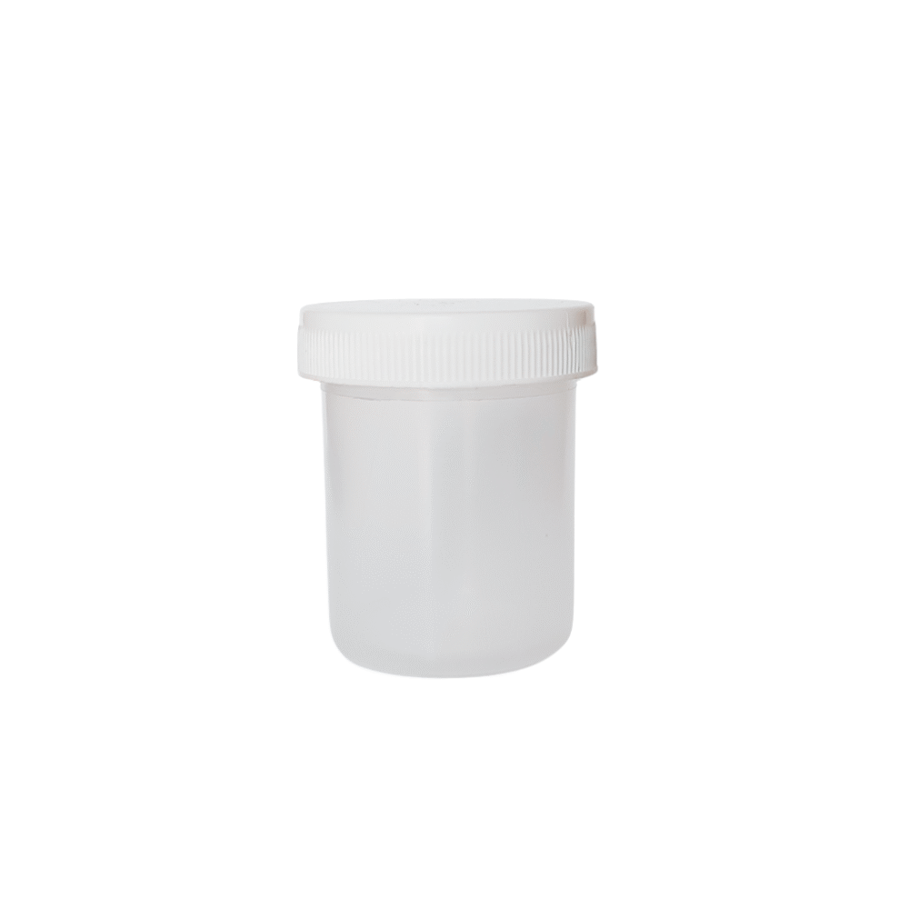 00144  ENVASE  60GR VINILO CILÍNDRICO PE TRANSPARENTE T42MM