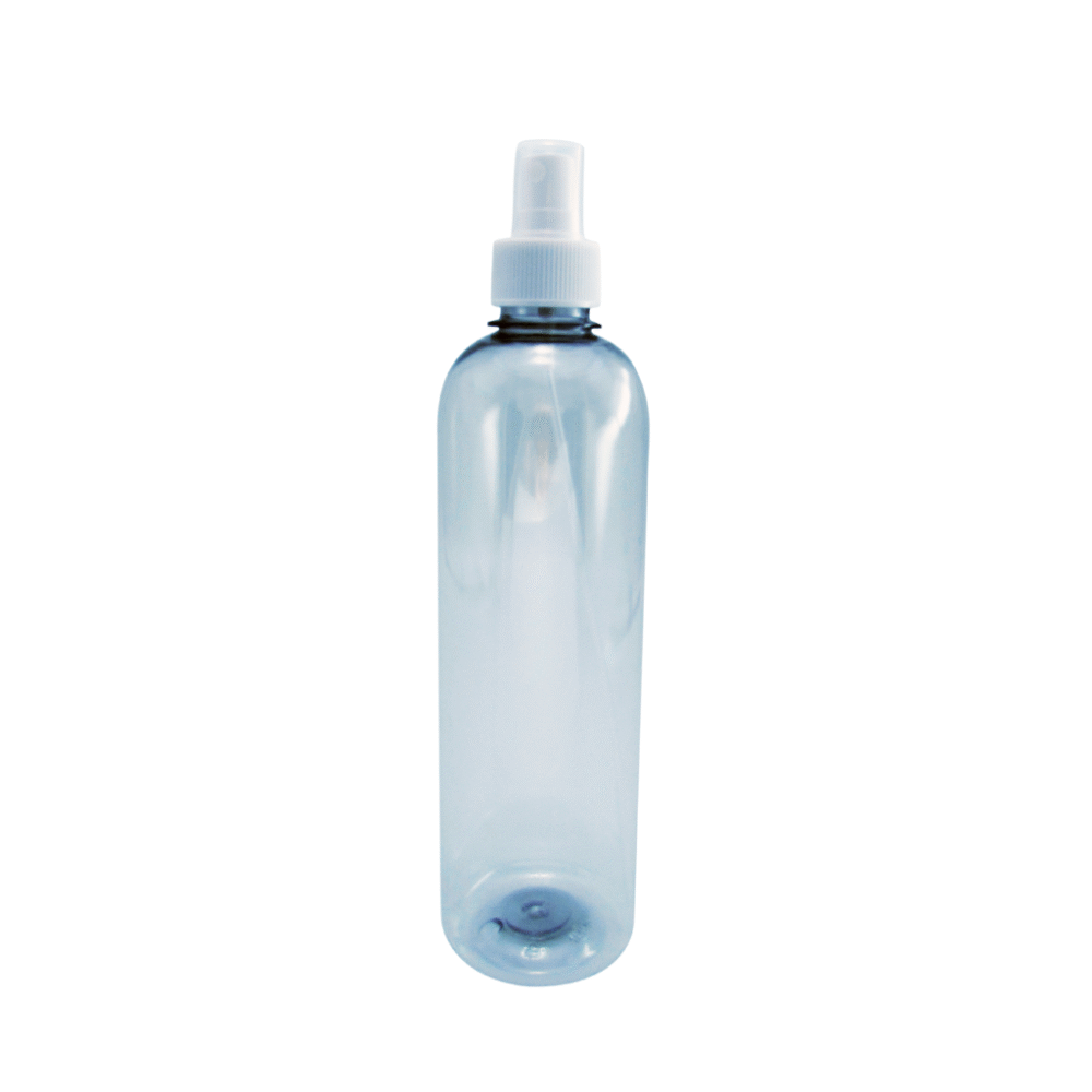 00677 ENVASE 500CC BALA CILÍNDRICO PET CRISTAL ROSCA 28MM