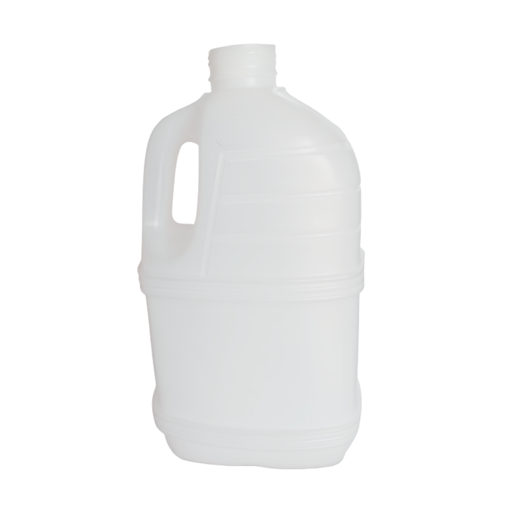 00389 ENVASE  2 LITROS GARRAFA CUADRADA PE NEUTRO ROSCA 38MM