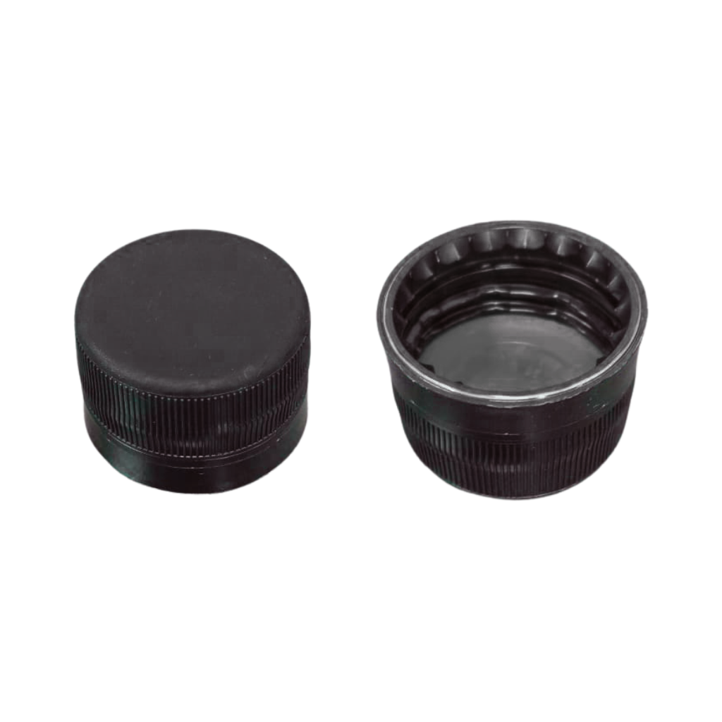 01565 TAPA 28MM SEGURIDAD PP NEGRA