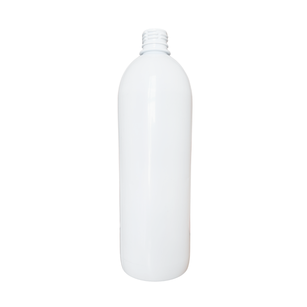 00601 ENVASE 1000CC BALA CILÍNDRICO PET BLANCO ROSCA 28MM