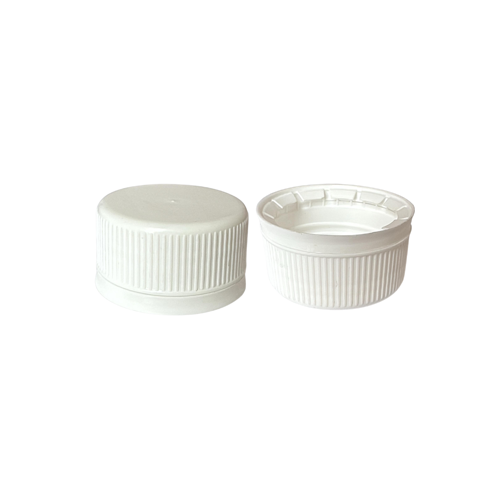 00639 TAPA 38MM LINER ESPUMADO SEGURIDAD PP BLANCA