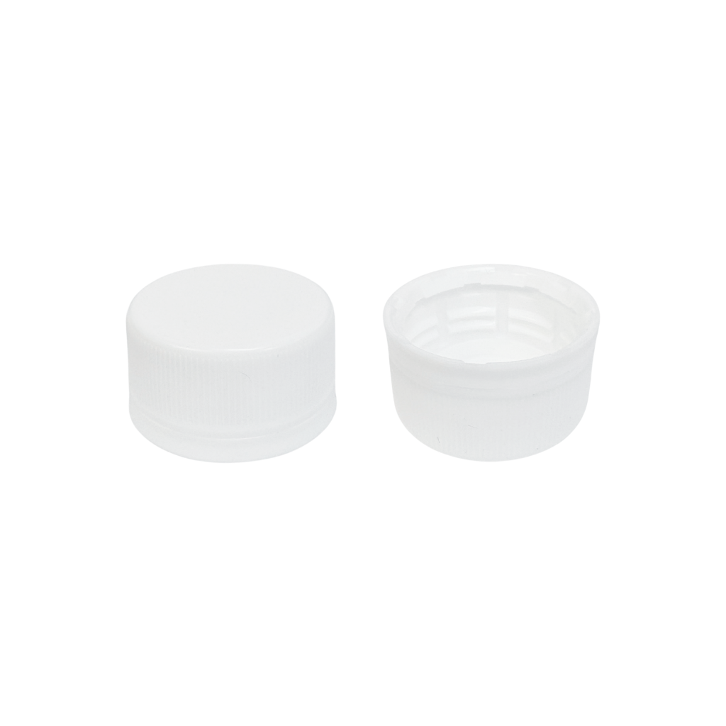 00974 TAPA 28MM SEGURIDAD PP BLANCA CORTA