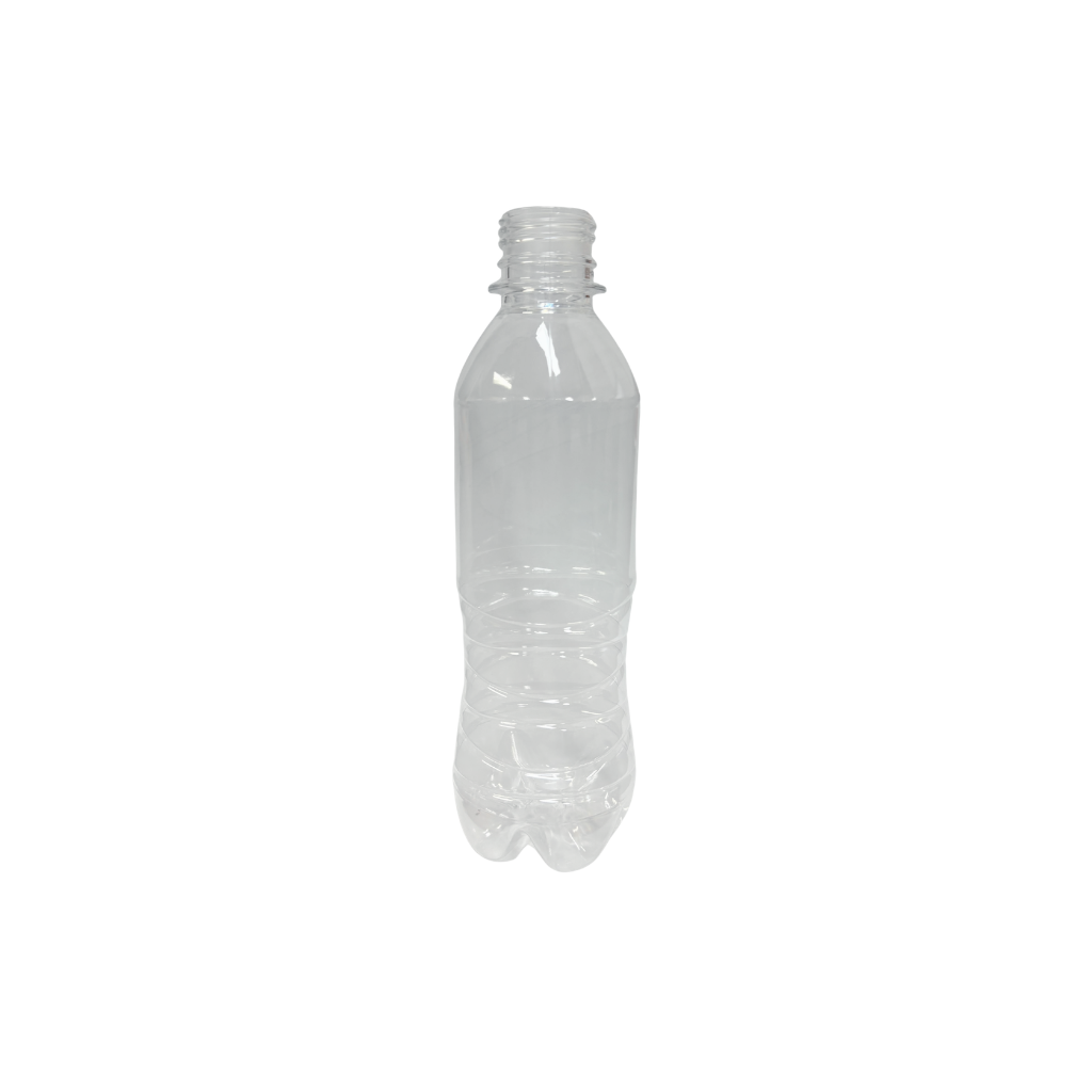 00995 ENVASE 300CC AGUA LARGO PET CRISTAL ROSCA 28MM