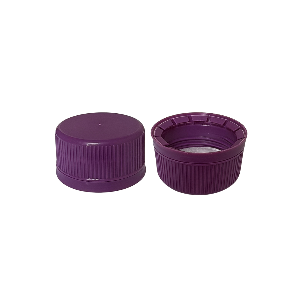 01536 TAPA 38MM LINER ESPUMADO SEGURIDAD PP MORADA