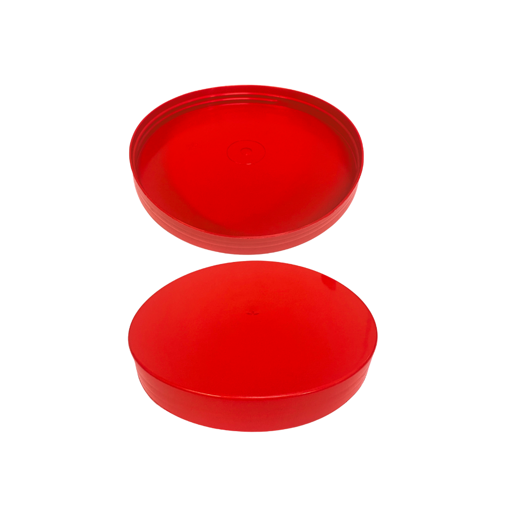 00756 TAPA 120MM BOMBONERA PP ROJA