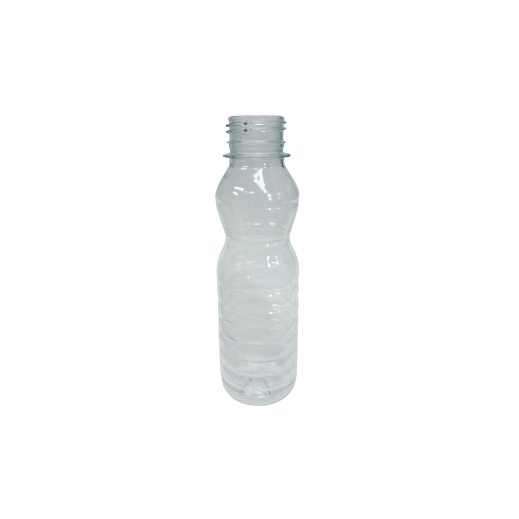 00897 ENVASE 130CC ACEITERO CILÍNDRICO PET CRISTAL ROSCA 28MM SEGURIDAD CORTA